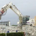 Ils l'ont détruite demolition de la capitainerie