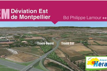 Non à la déviation Est de Montpellier déviation est